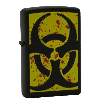 Accendino a benzina zippo modello Hazardous, stampa