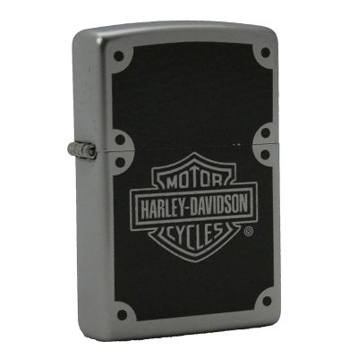 Accendino a benzina zippo serie Harley Davidson, Carbon Fiber, stampa