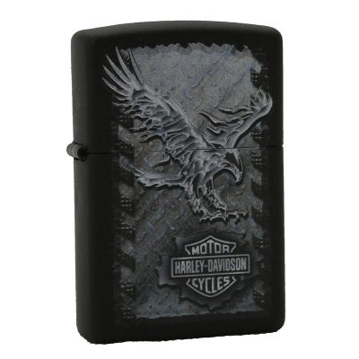 Accendino a benzina zippo serie Harley Davidson, Iron Eagle, stampa
