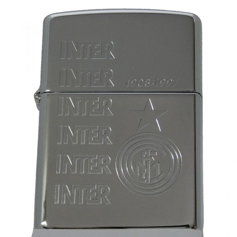 Accendino Zippo serie Inter inciso