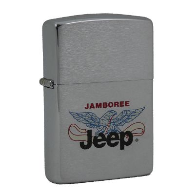 Accendino a benzina zippo, modello Jeep, stampa