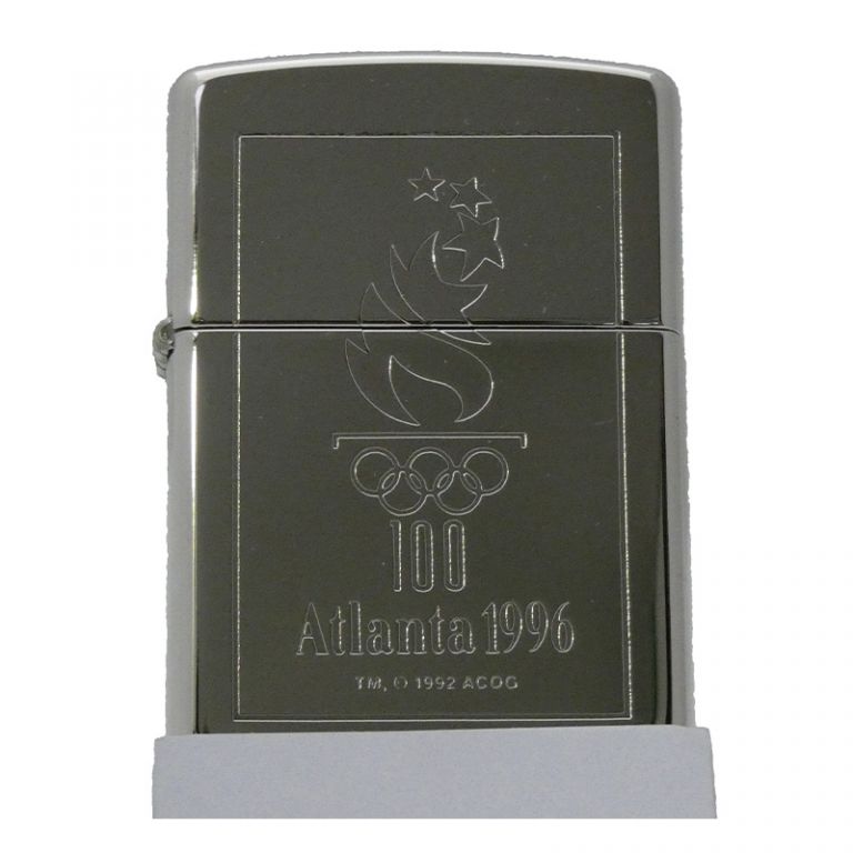 Accendino Zippo, modello Olimpiadi Atlanta 1996
