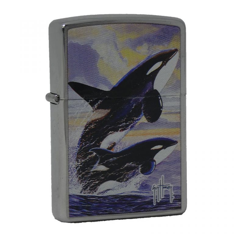 Accendino Zippo modello Orche by Guy Harvey