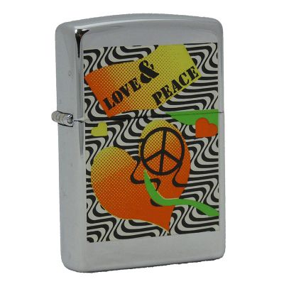 Accendino Zippo  modello Peace & Love Zippo