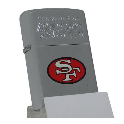 Accendino a benzina zippo, modello San Francisco 49ERS, stampa
