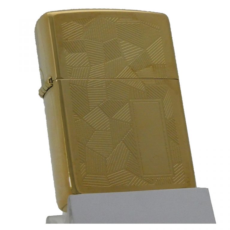 Accendino Zippo, modello Shimmer Gold Plated