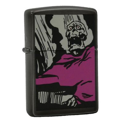 Accendino a benzina zippo, modello Skeleton, stampa