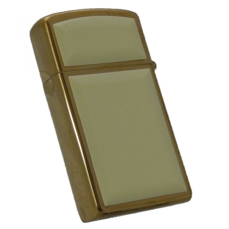 Accendino Zippo Slim, modello Brass Scrmshw