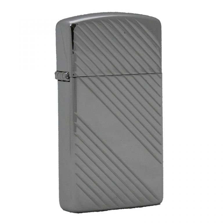 Accendino Zippo Slim modello Brite Cut