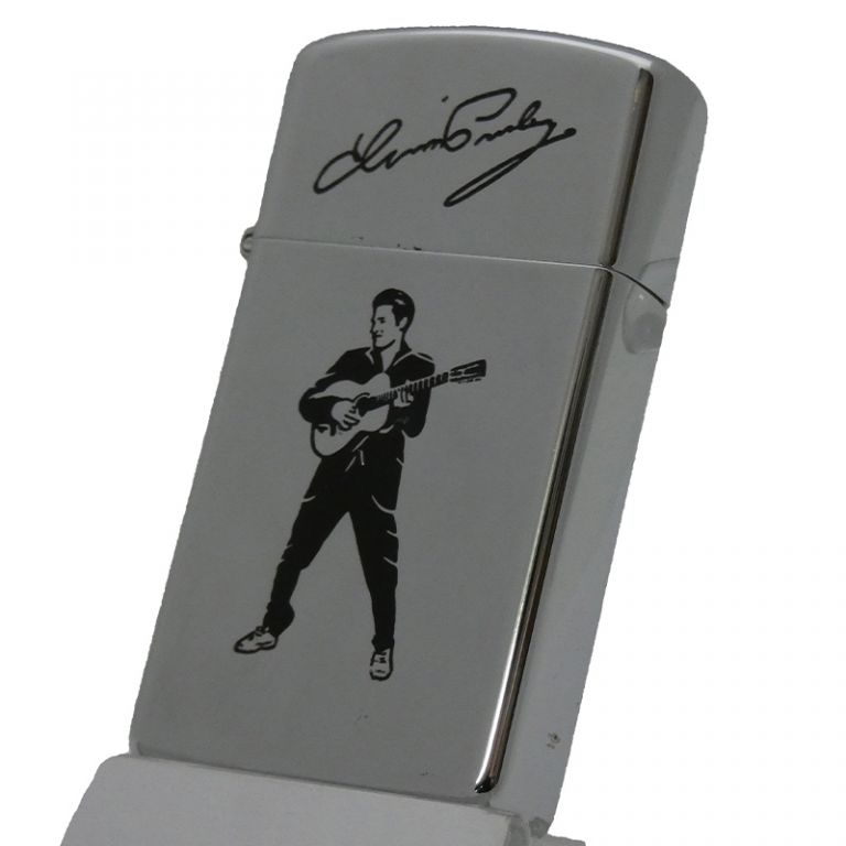 Accendino Zippo Slim modello Elvis Presley