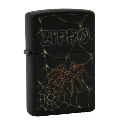 Accendino a benzina zippo, modello Spider, stampa