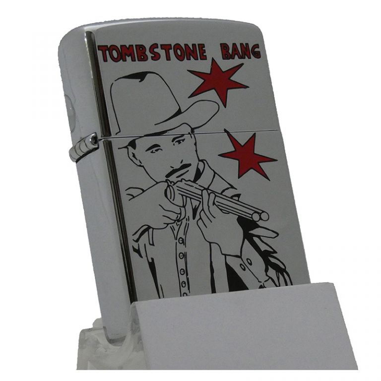 Accendino Zippo modello Tombstone Bang