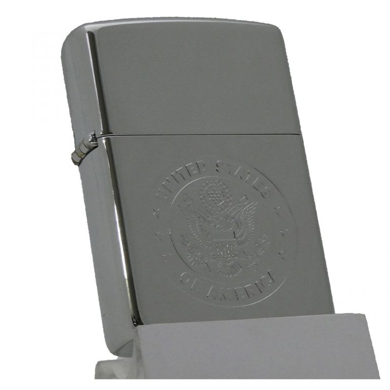 Accendino Zippo modello stemma USA