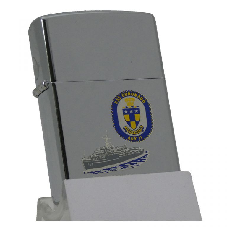 Accendino Zippo modello USS Coronado AGF11