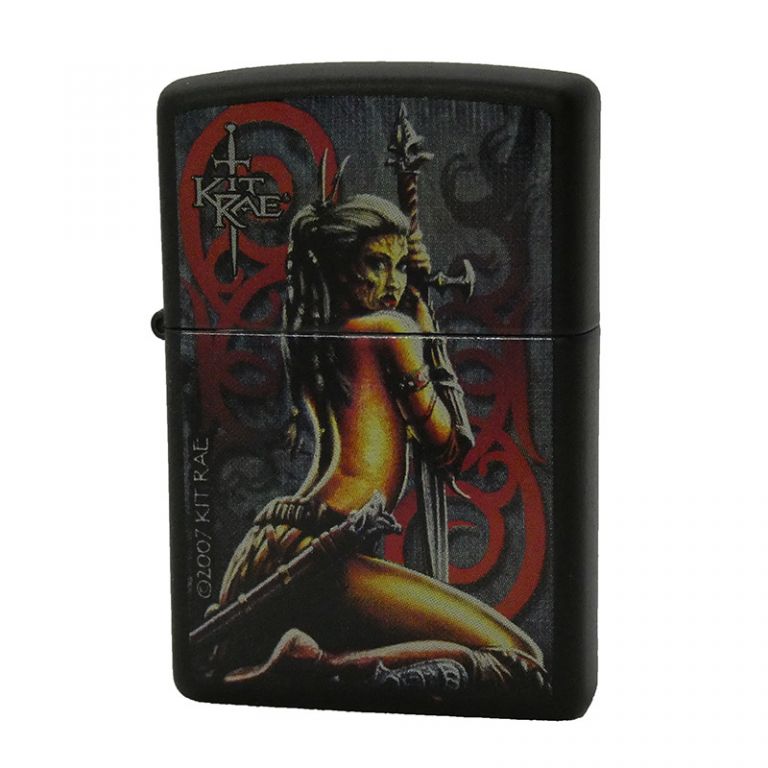 Accendino Zippo modello Sword And Sorcerer by Kit Rae