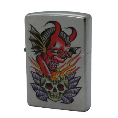Accendino a benzina zippo, modello Tattoo Art, stampa