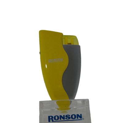 Accendino a gas Ronson, con accensione piezoelettrica, modello Bloomer