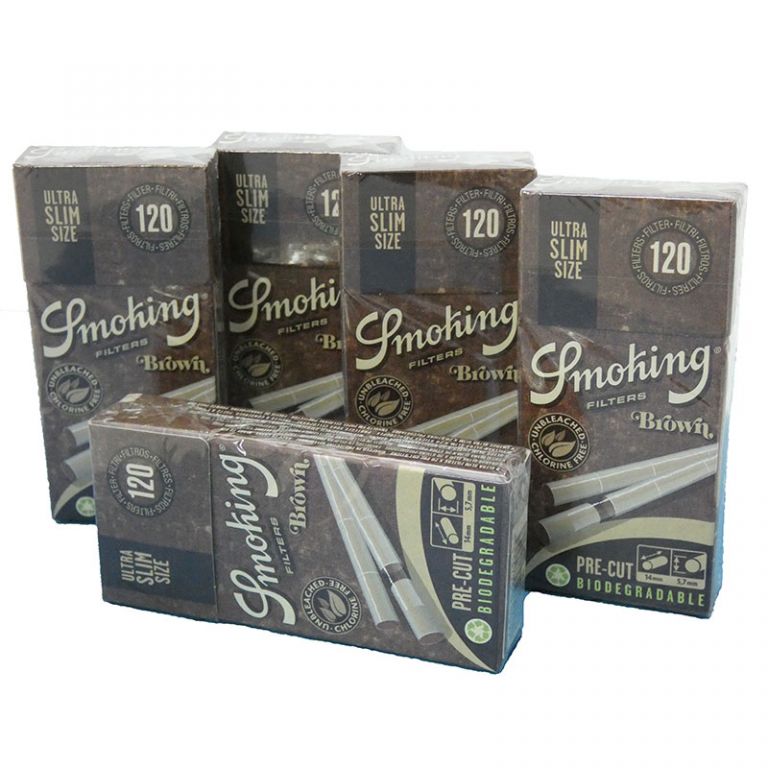 Filtri Smoking extra slim brown in astuccio