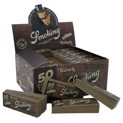 Filtri Smoking in cartoncino brown
