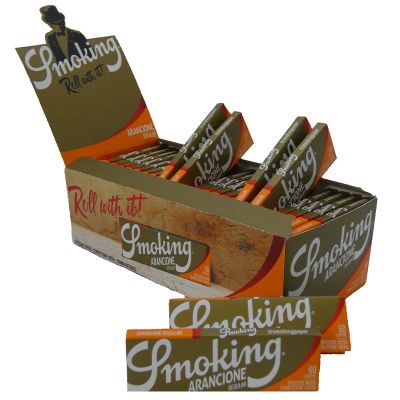Cartine Smoking arancio corte singole
