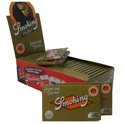 Cartine Smoking arancio corte doppie