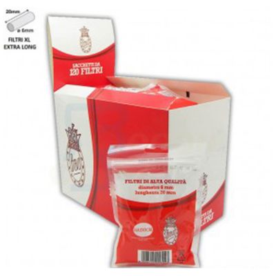 Filtri Bravo slim extra long in bag 1x30