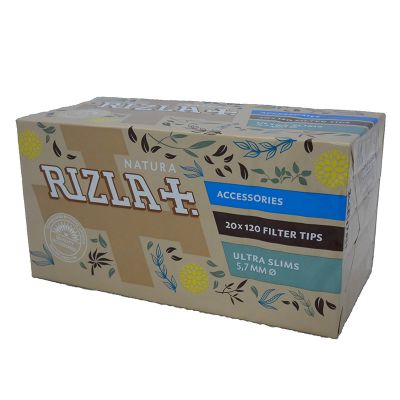 Filtri Rizla extra slim natura in astuccio 1x20