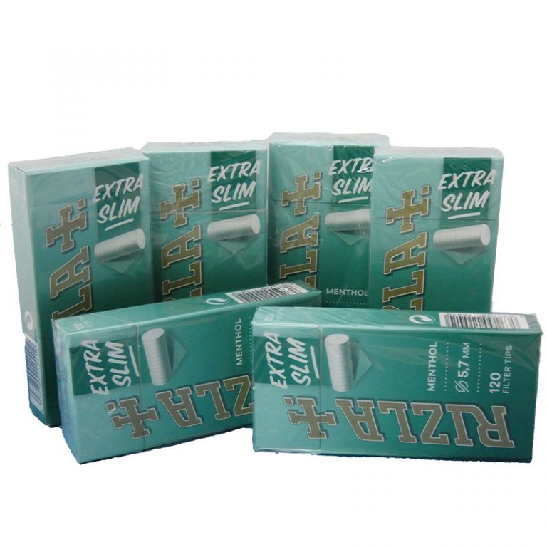 Filtri Rizla extra slim al mentolo in astuccio