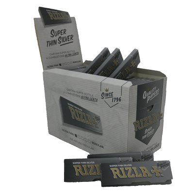 Cartine Rizla silver corte singole 1x100