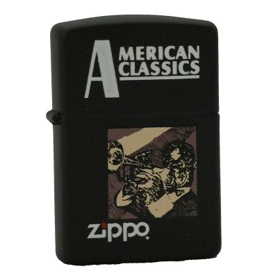 Accendino a benzina zippo, serie American Classics, n°3, stampa