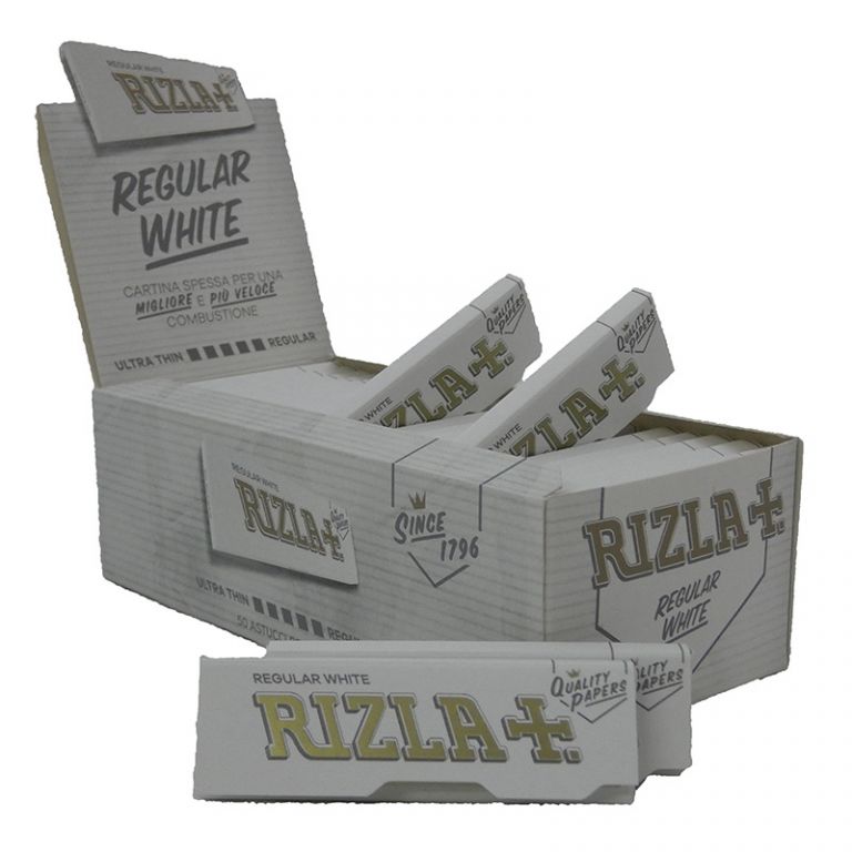 Cartine Rizla bianche corte singole