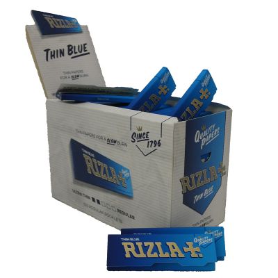 Cartine Rizla blu corte singole 1x100