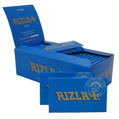 Cartine Rizla blu corte doppie 1x25