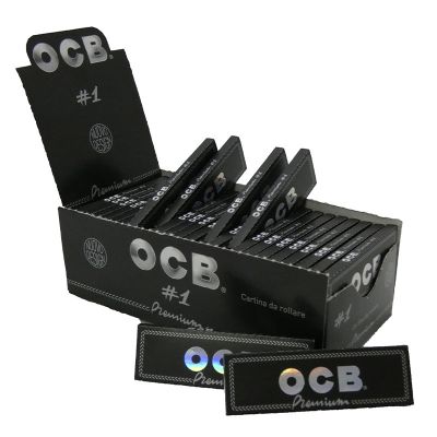 Cartine OCB nere corte singole