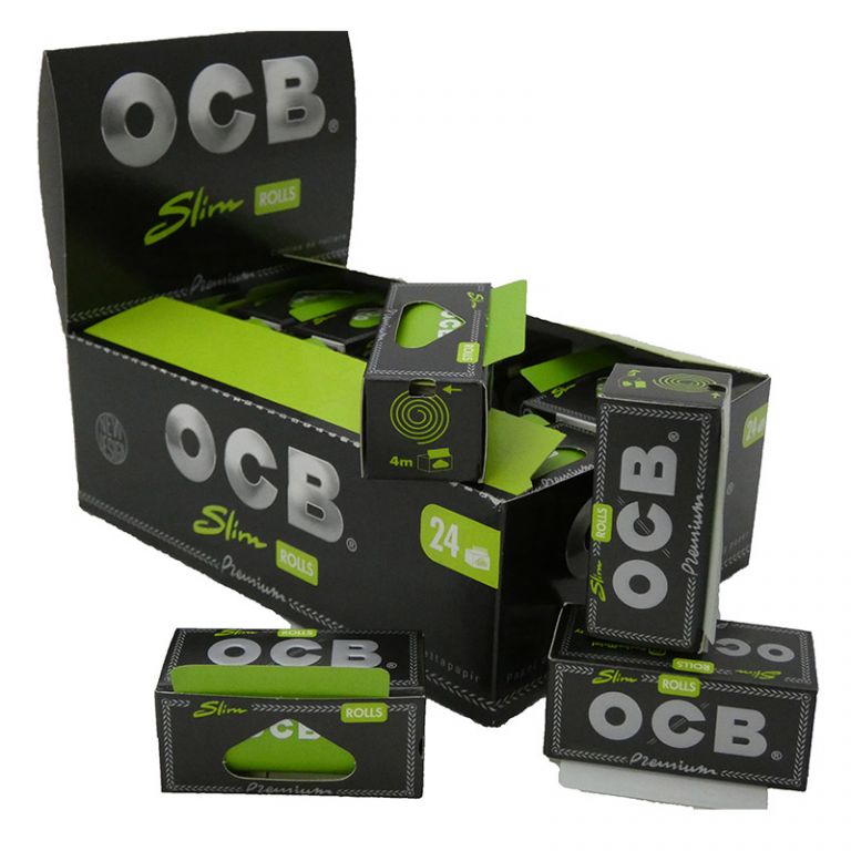 OCB cartine rolls slim 1x24