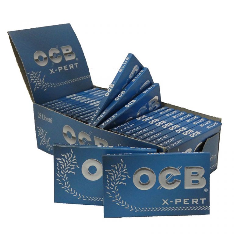 Cartine OCB x pert blu corte doppie