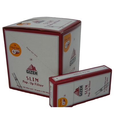 Filtri Gizeh slim in astuccio 1x10