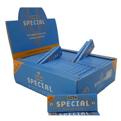 Cartine Gizeh corte singole extra fine gommate 1x100