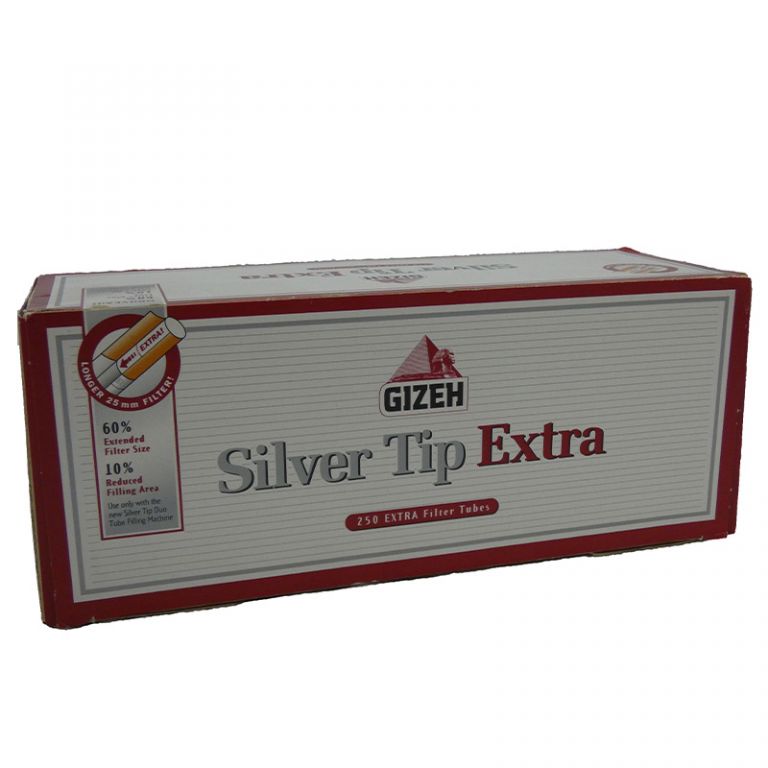 Sigarette vuote Gizeh con filtro lungo 1x4x250