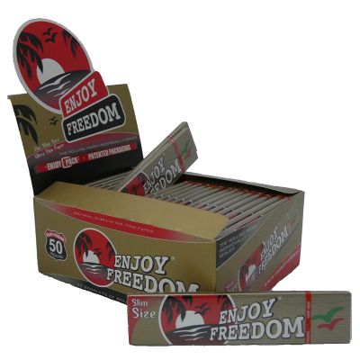 Cartine Enjoy Freedom oro lunghe ultra thin paper