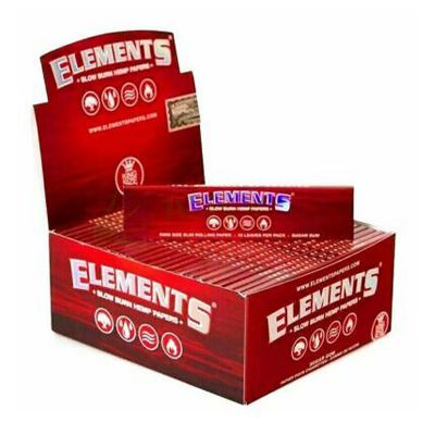 Cartine ELEMENTS in canapa lunghe sugar gum 1x50 libretti