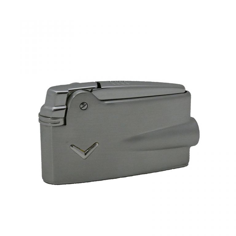 Accendino Ronson premiere cromo satinato V cromo