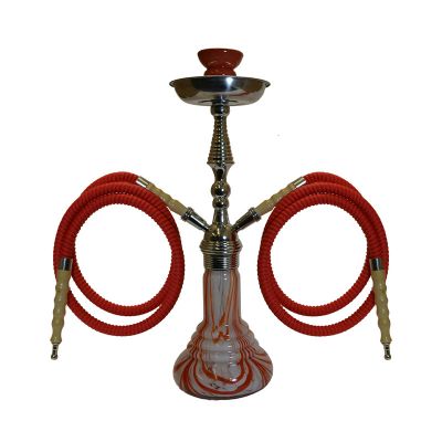 Narghilè a due tubi altezza 45 cm
