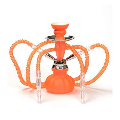 Narghilè fluo a due tubi altezza 25 cm