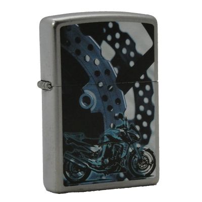 Accendino a benzina zippo, modello Bike Parts, stampa