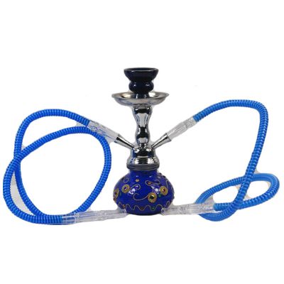 Narghilè a 2 tubi altezza 30 cm