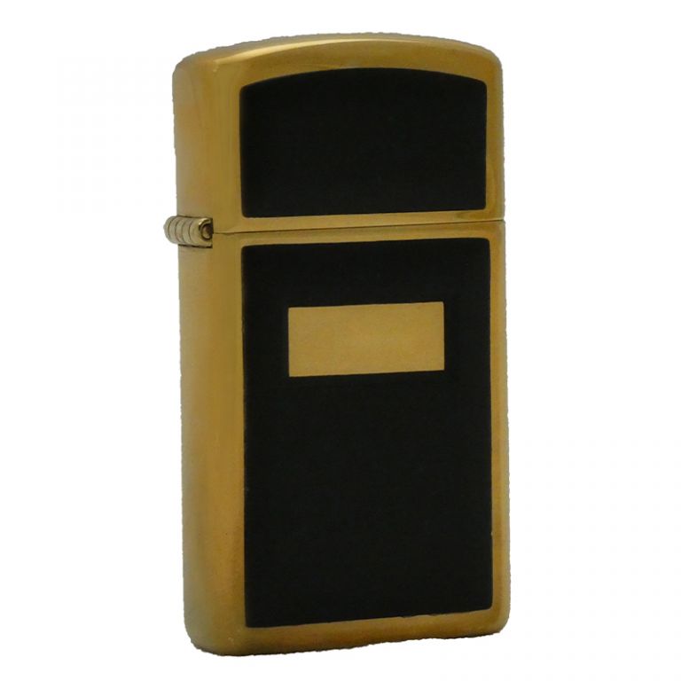 Accendino Zippo slim modello Black Elegant