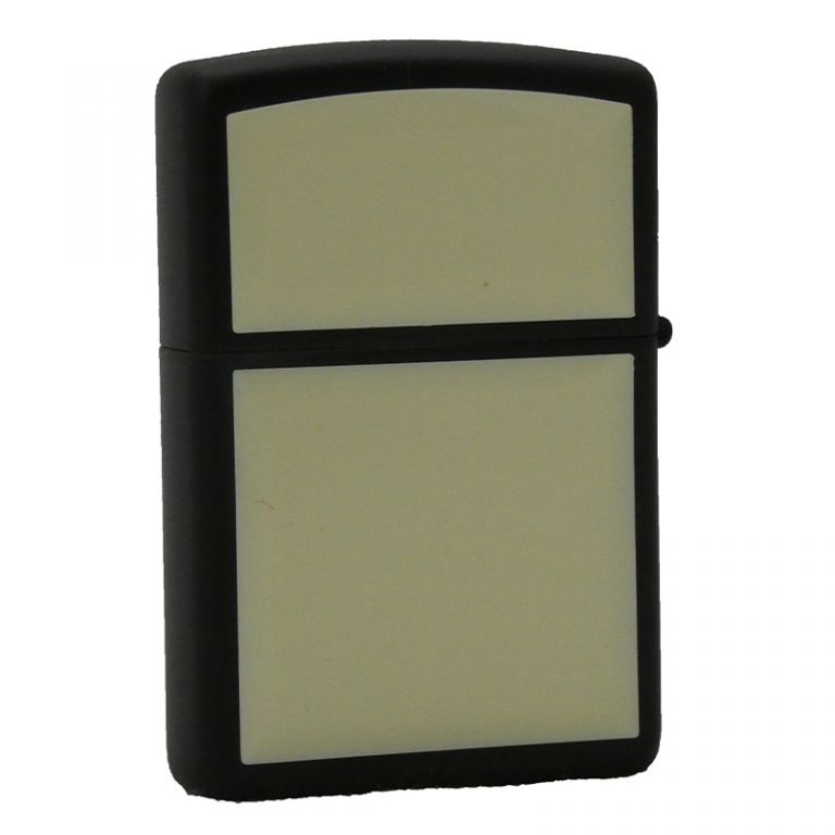 Accendino Zippo modello black scrimshaw