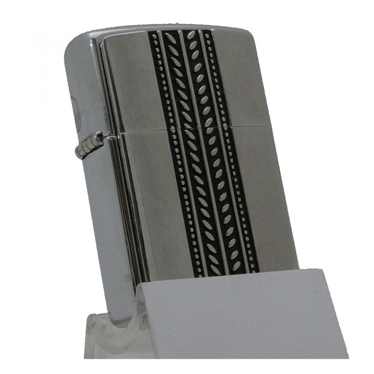 Accendino Zippo modello braided silver