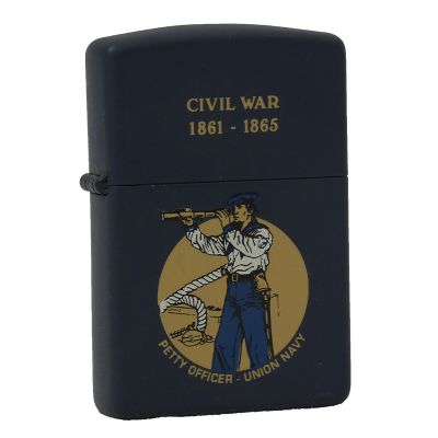 Accendino a Benzina zippo, serie Civil War, stampa